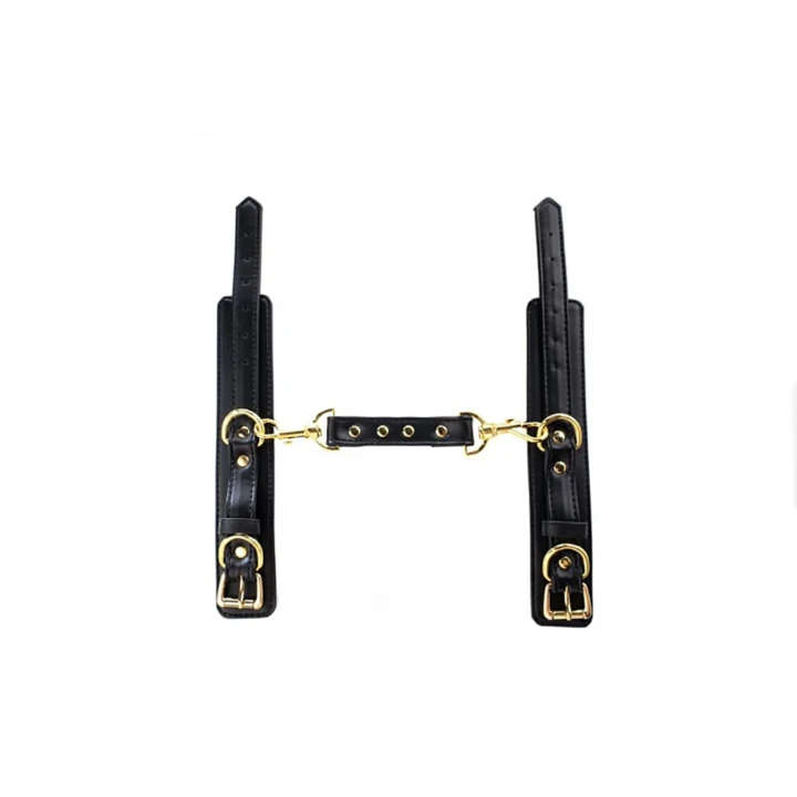 Kajdany na nadgarstki - Regulowane, ze skóry PU, długość 31 cm, szerokość 4 cm