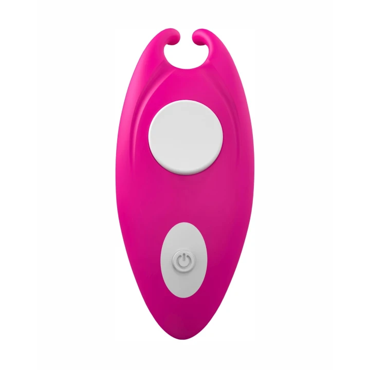 Masażer erotyczny z pilotem, 9 trybów wibracji, wodoodporny, silikon medyczny, różowy