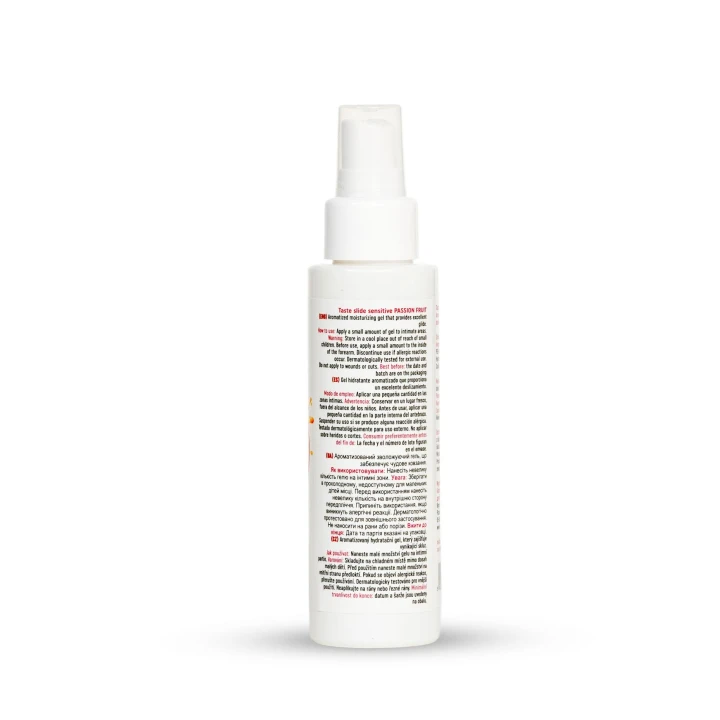 Żel intymny MyLove Taste Slide Sensitive 100ml, owocowa pasja, gładki poślizg