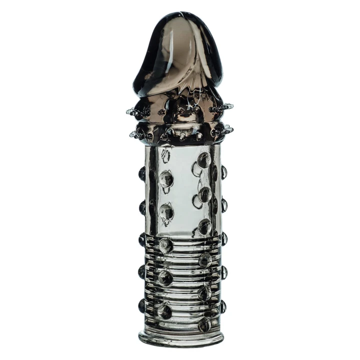 Przedłużka rozciągliwa z termoplastycznej gumy, 2 cale, 16 cm długości, szara