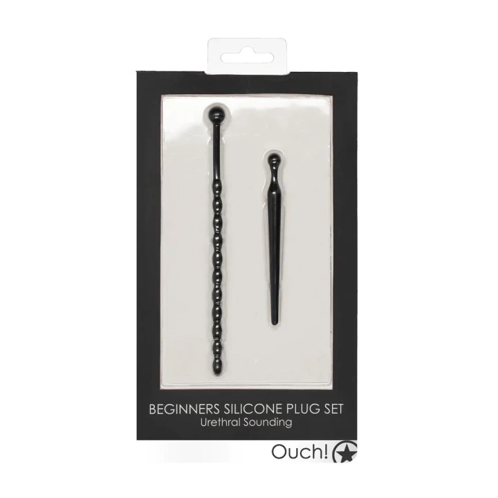 Zestaw silikonowych wtyków dla początkujących - Medyczny silikon, Bezftalanowy, Spiralny