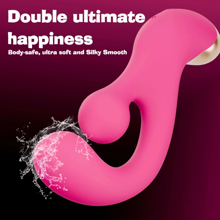 Masażer G-Spot SANI Turning Vibration, 10 trybów wibracji, wodoodporny, silikon medyczny