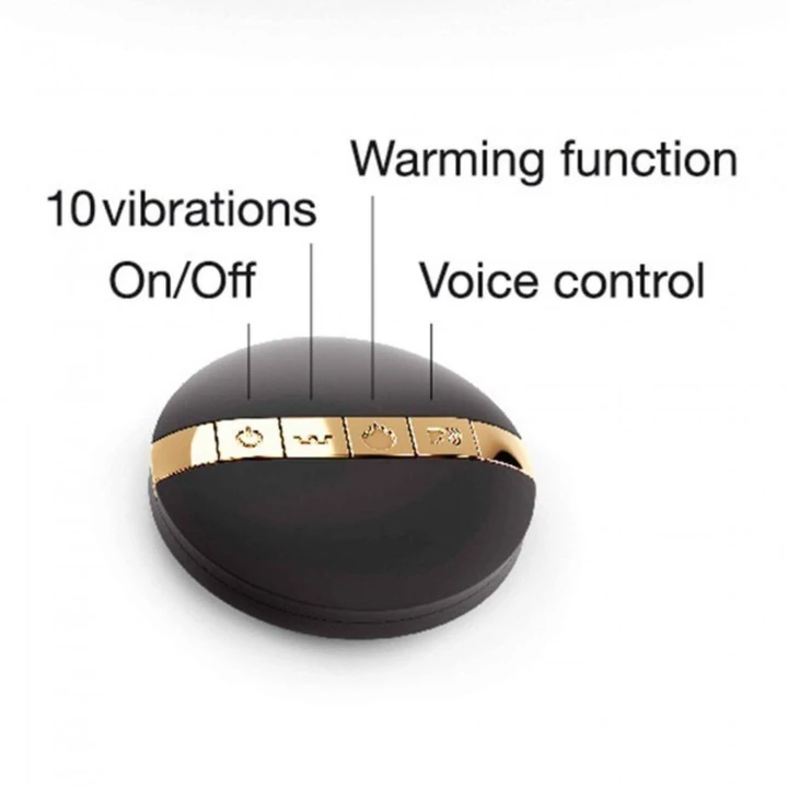 Stymulator łechtaczkowy Marc Dorcel z grzaniem, pilotem i hipoalergicznym silikonem