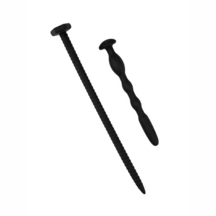 Stymulator cewki moczowej Vanilla Bolt, medyczny silikon, długość 15,3 cm, teksturalna powierzchnia