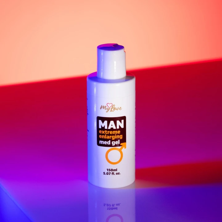 Żel powiększający MyLove Man Extreme 150ml - intensywna stymulacja, kokosowy aromat