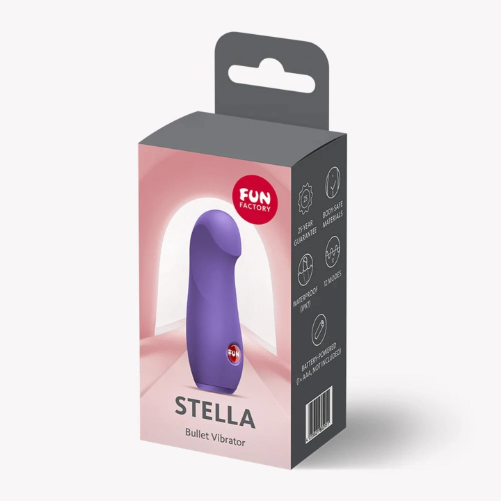Wibrator punktu G Stella – silikonowy, bateryjny, 9,8 cm