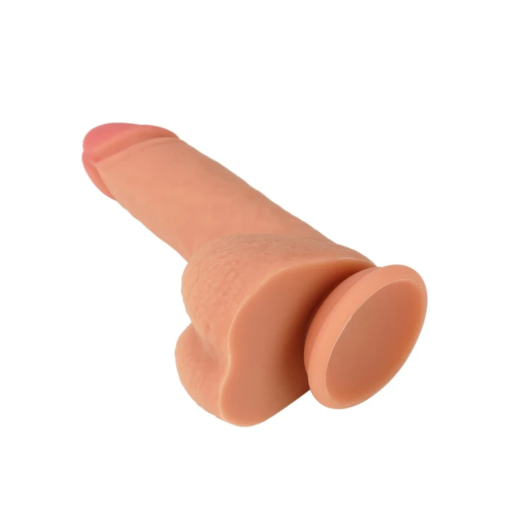 Dildo INFERNO HIDDEN DESIRE, Silikon, 16 cm, Przyssawka, Realistyczny wygląd