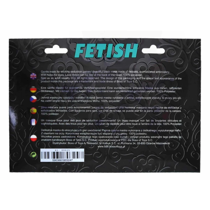 Maseczka na oczy - Love Mask Pink, satynowa, delikatna, z gumką regulacyjną