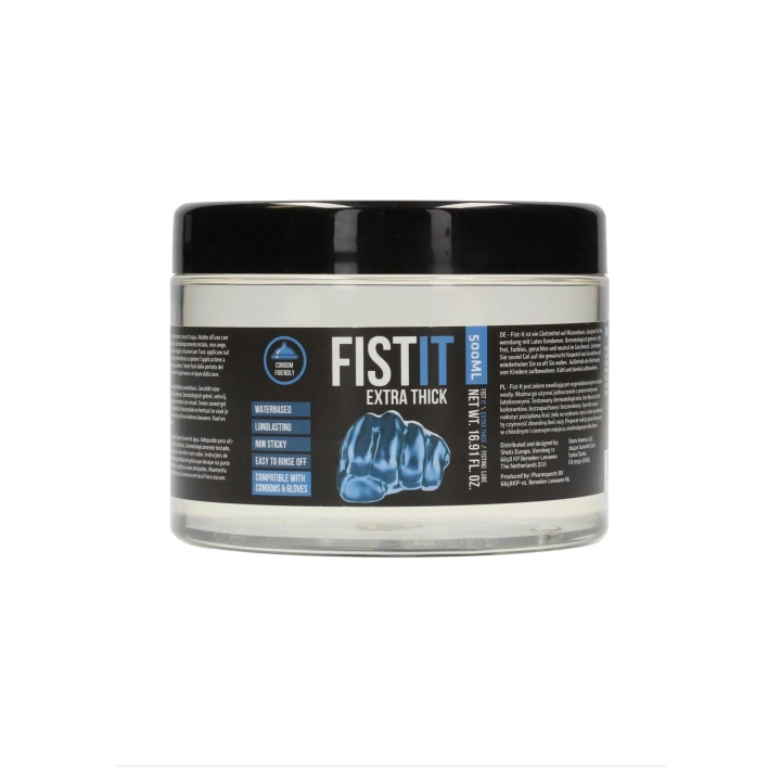 żel nawilżający Fist It - Extra Gruby - 500 ml, bezbarwny, bez zapachu, dermatologicznie testowany