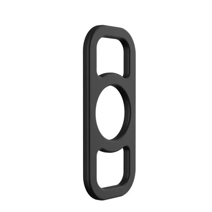 Pierścień erekcyjny BAILE BI-014361, silikonowy, wodoodporny, czarny