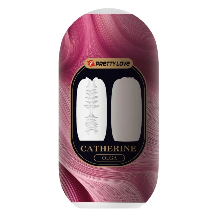Masturbator - PRETTY LOVE Catherine OLGA, TPR ABS, miękki rękaw wewnętrzny, wielokrotnego użytku