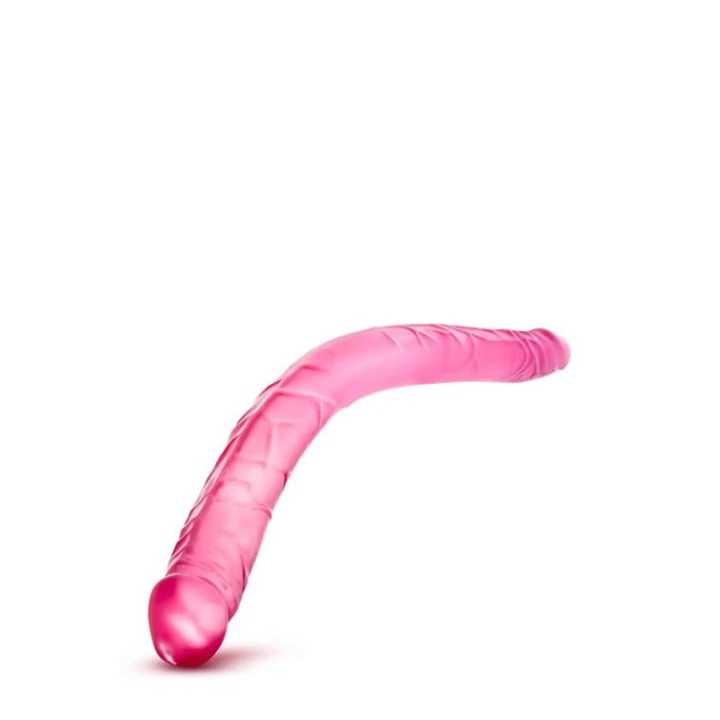 Dildo podwójne B YOURS, 16 cali, elastyczne PVC, realistyczne detale