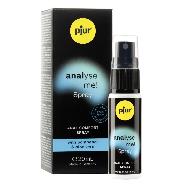 Spray anaplastyczny Pjur Analyse Me, znieczulający, 20 ml, bezpieczny dla prezerwatyw