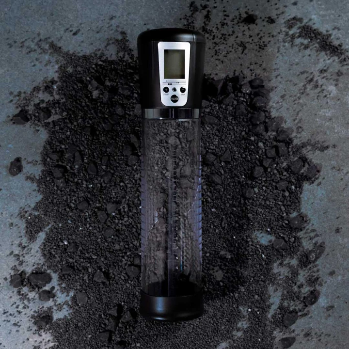 Pompka próżniowa automatyczna z ekranem LED, akumulatorowa, silikonowa 250mm