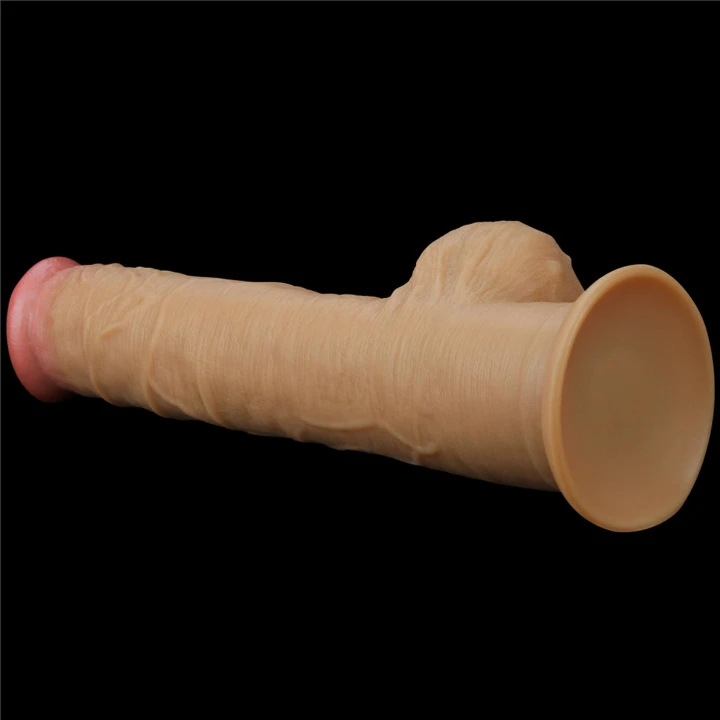 Dildo - Love Toy, Silikonowy, 12.5