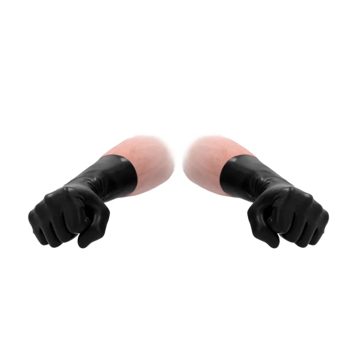 Rękawiczki lateksowe Fist It - 32,5 cm, ultrawytrzymałe, unisex, komfortowe
