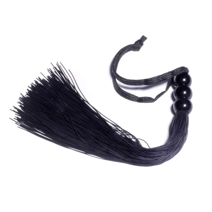 Pejcz silikonowy 26 cm - Fetish B - Czarny, wodoodporny, wytrzymały