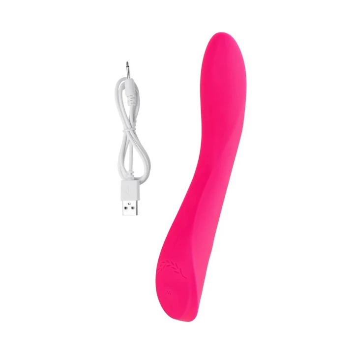 Wibrator G-spot JOS Twig, 20,5 cm, silikon, 10 trybów wibracji, sterowanie dotykowe