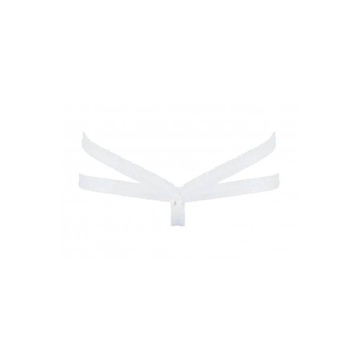 Stringi Seksowne ANAIS, Białe, Miękkie Paseczki, 80% Poliamid, 20% Elastan