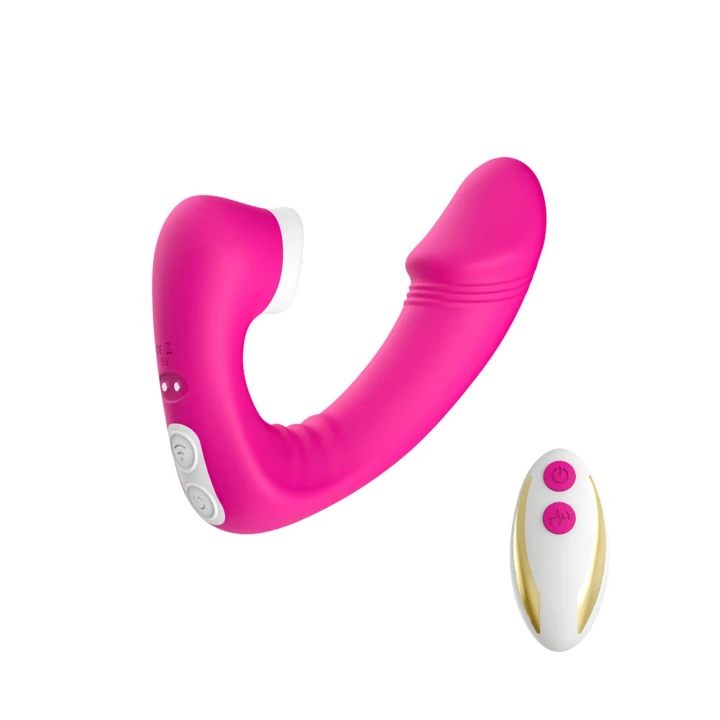 Masażer łechtaczkowy Joy - ergonomiczy, 9 trybów wibracji, zdalne sterowanie, wodoodporny