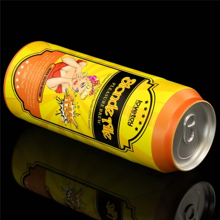 Masturbator Pleasure Brew - Blond Ale, TPE, 2.9'' x 7.7'', elastyczny i bezzapachowy