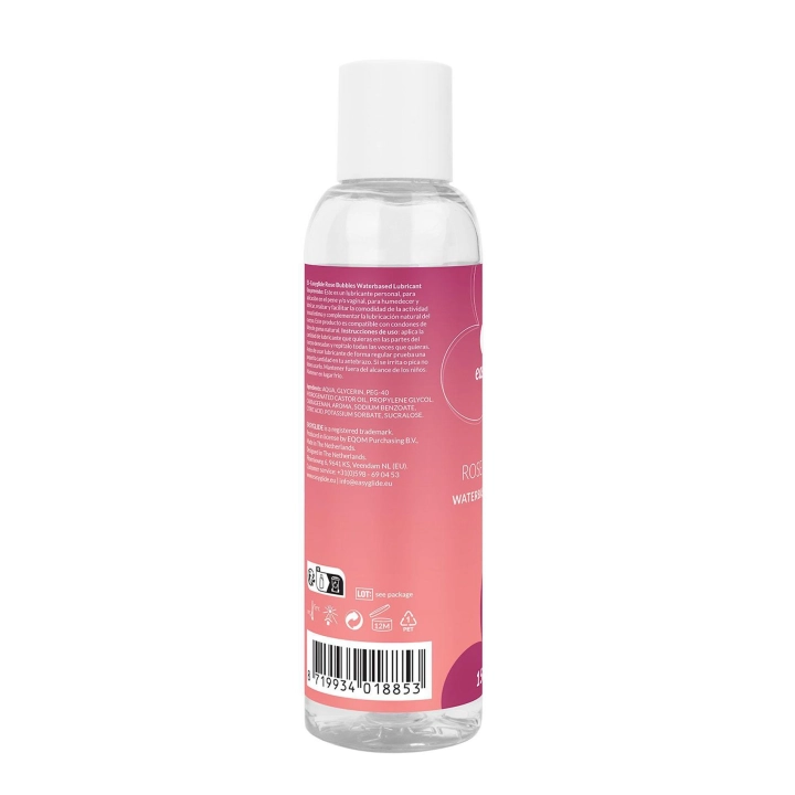 Lubrykant na bazie wody - EasyGlide Rosé, smak musującego rosé, 150 ml