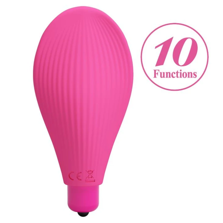 Stymulator łechtaczki PRETTY LOVE - NICOLE, 10 funkcji, silikon, zasilany baterią AAA