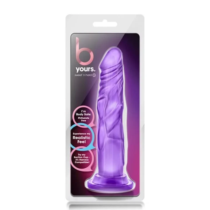 Dildo B YOURS SWEET N HARD, 3,7 cm, PVC, twardość i miękkość w jednym
