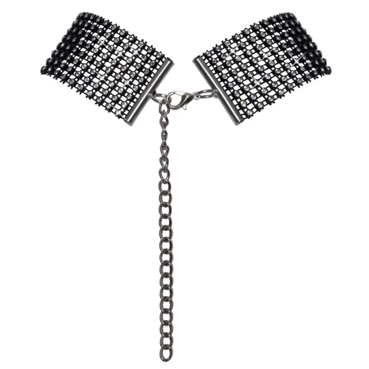 Choker z kryształkami COTTELLI ACCESSOIRES, regulowany, elegancki, plastikowy