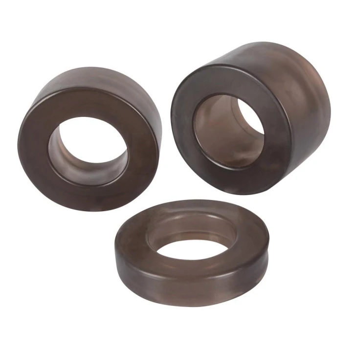 Zestaw do rozciągania jąder Rebel Ball, 3 pierścienie, TPR, średnica 2,5 cm