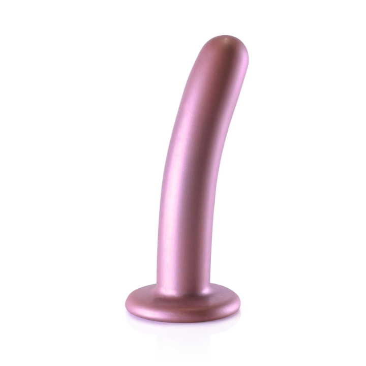 Dildo silikonowe Ouch! - 6'', zakrzywione, z przyssawką, wodoodporne