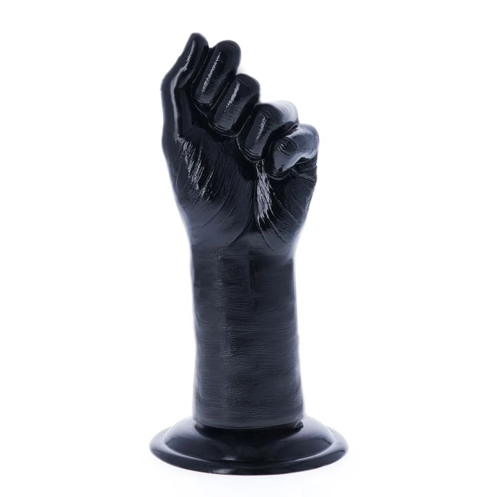 Fisting analny Pugno Fisting Errigal Nero - PVC, 8,6 cm średnicy, długość 24 cm