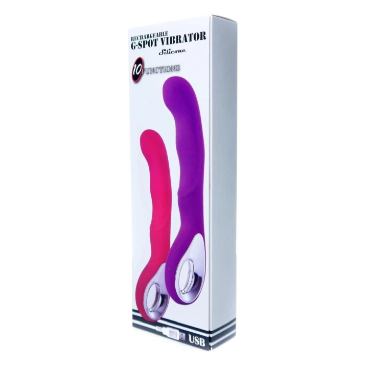 Wibrator G-Spot Premium, silikon medyczny, 10 funkcji, wodoodporny, USB