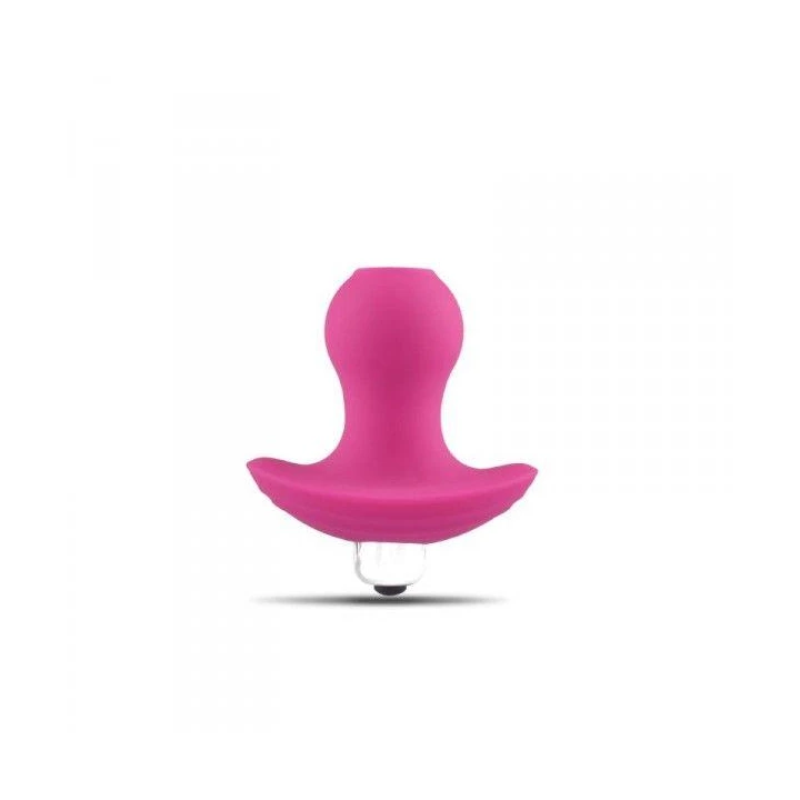 Wibrator mini silikonowy, wodoodporny, z wibrującą kulką, 6 cm