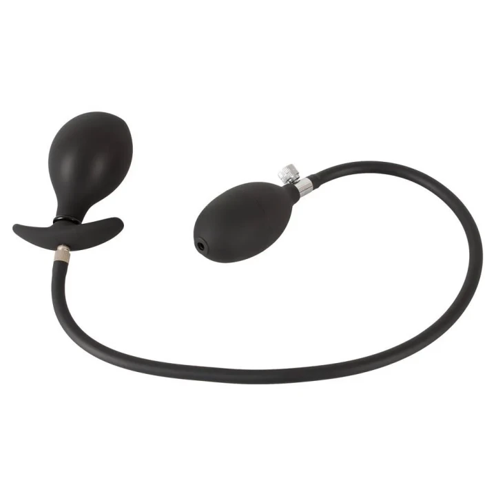 Wtyczka analna Inflatable Plug - Silikon, regulowany rozmiar 3-8 cm, bezpieczna konstrukcja