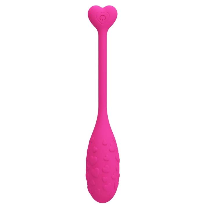 Wibrator jajeczko PRETTY LOVE Fisherman Pink — 12 trybów, sterowanie APP, silikon