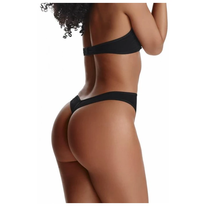 Body DEMONIQ Kolekcja Lady X Nita S - Regulowane, Otwarty Fason, Czarne, S-XXL