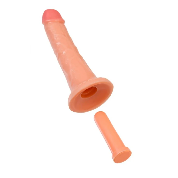 Dildo RealStick® CALIBER 18 cm, średnica 3 cm, realistyczny, z przyssawką, PVC