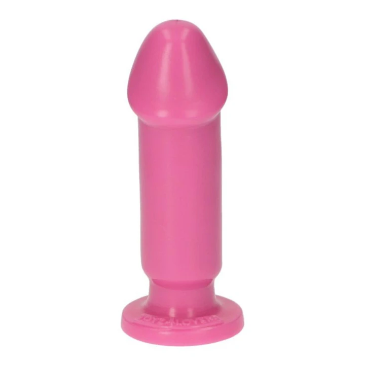 Dildo Caio Pink, standardowa długość, duża średnica, przyssawka do stabilizacji