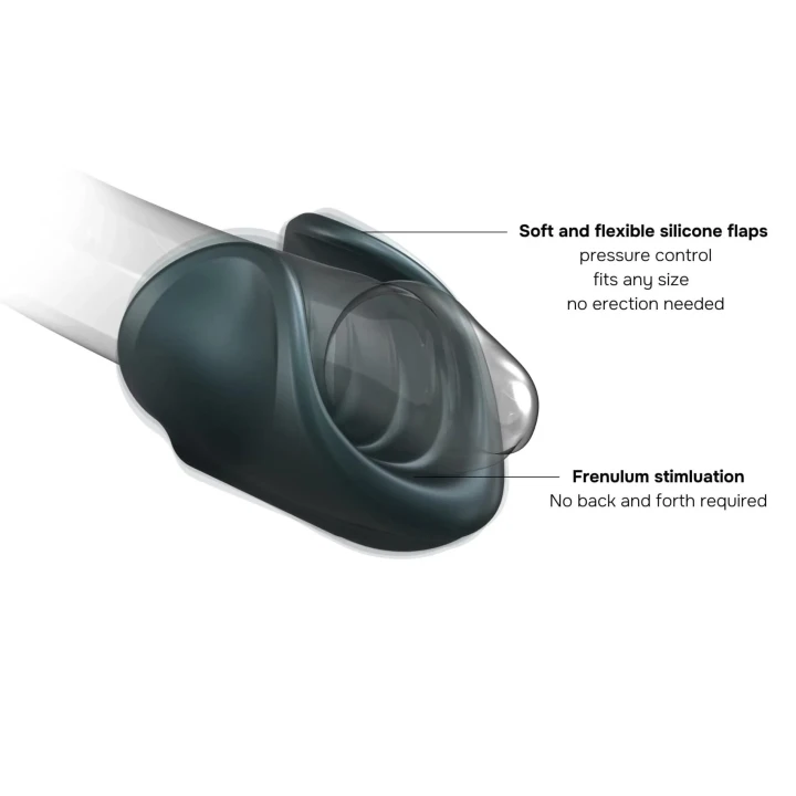 Stymulator podróżny Starter Rechargeable — silikon, 10 trybów, IPX7, akumulator