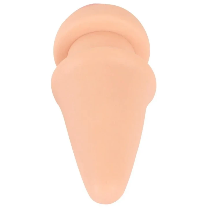 Korek analny i przedłużacz Nature Skin, elastyczny, głębokość 14 cm, średnica 3-8,5 cm