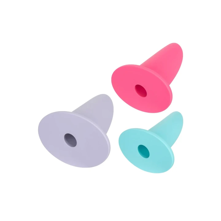 Wziernik silikonowy, She-ology, 3 szt., ergonomiczny, wodoodporny, hypoalergiczny