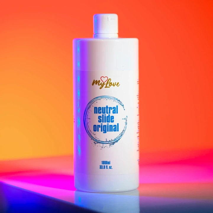 Żel intymny MyLove Neutral Slide Original 1000 ml — bezzapachowy, długotrwały poślizg