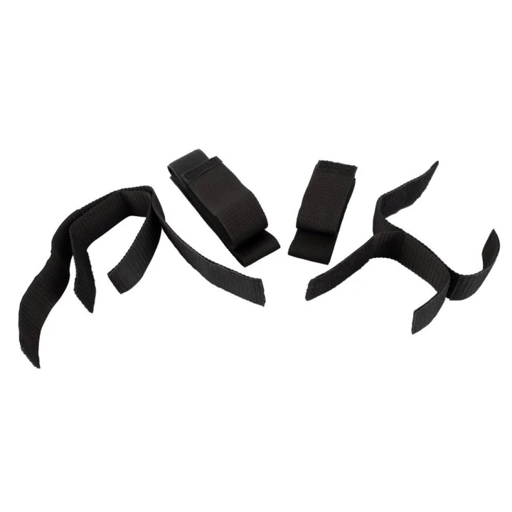 Mankiety do resztek rąk i nóg Bad Kitty, polipropylen, długość 26-51,5 cm, czarne