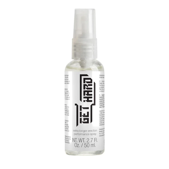 Spray na erekcję Get Hard - 50 ml - lokalne działanie, dla pewności w każdej chwili