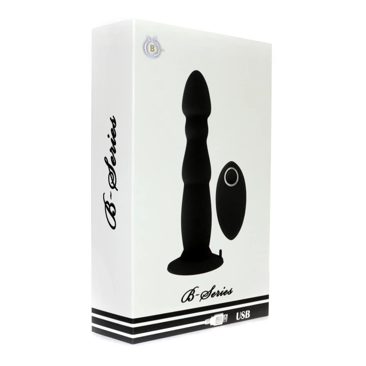 Stymulator prostaty - Silikonowy, 10 funkcji wibracji, Zdalne sterowanie