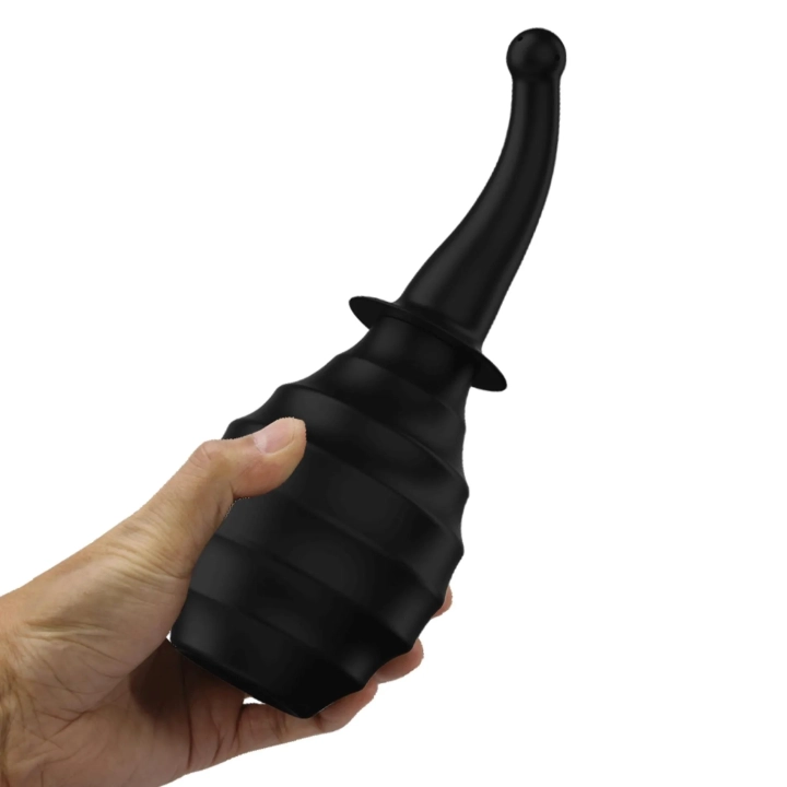Douching analny MR PLAY - gumowy, pojemność 330 ml, elastyczna końcówka