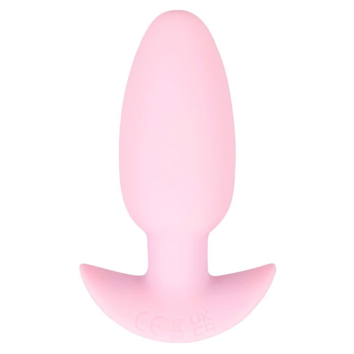 Korek analny Cuties, silikonowy, 7 trybów wibracji, długość 8 cm