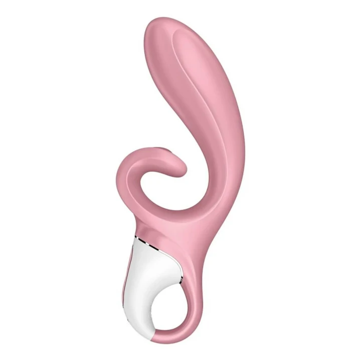 Wibrator Satisfyer Hug Me, silikonowy, wodoodporny, ze stymulacją G i łechtaczki