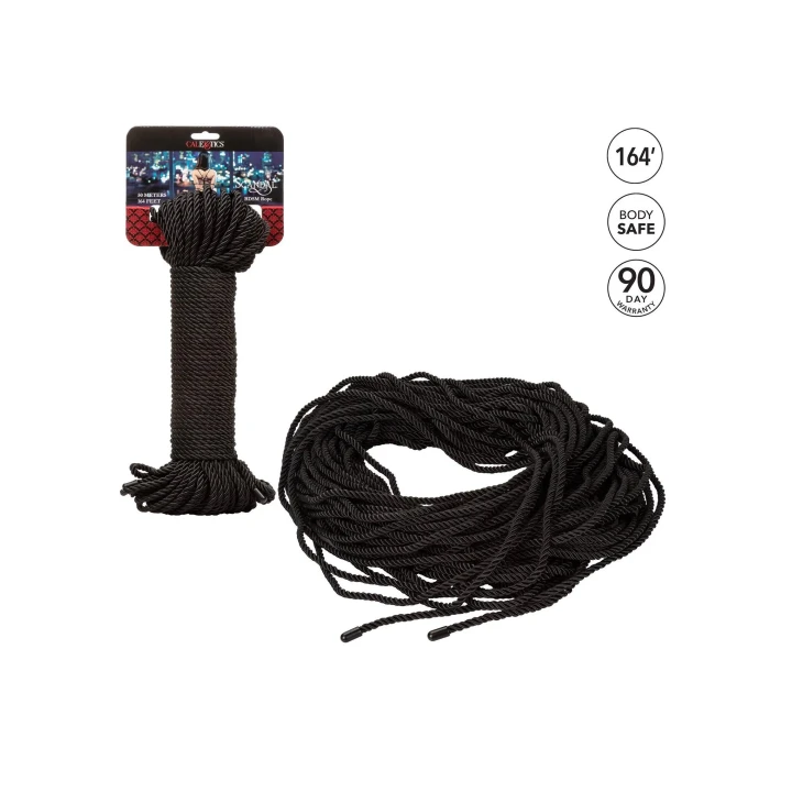 Rope BDSM 50M Scandal® - 60% bawełna, 40% poliester, gładka tekstura